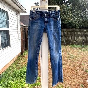 MISS ME Women's Blue Boot Cut Jeans